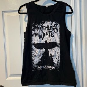 Motionless in white tank top